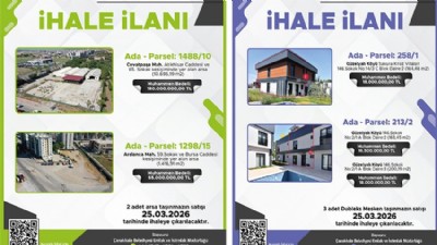 Çanakkale Belediyesi Çeşitli Taşınmazları İhaleyle Satışa Çıkarıyor