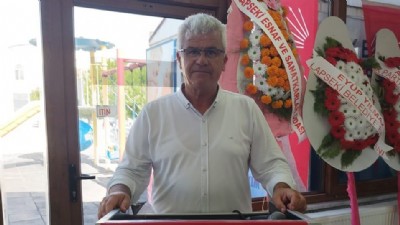 Lapseki'de CHP ilçe başkanı istifa etti