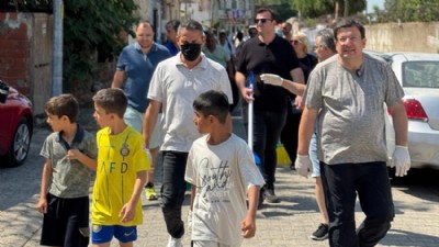  “Temizliğe Kapımızın Önünden Başlıyoruz” etkinliği Fevzipaşa Mahallesi’nde gerçekleştirildi