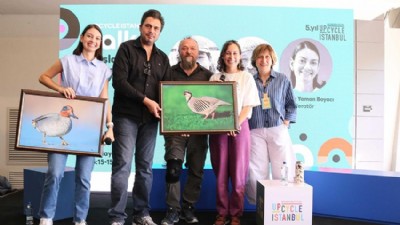 Çanakkale'nin Kuşları Upcycle Art&Design'da Sergilendi