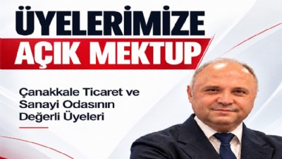ÇTSO Başkan Adayı Turgay Kılıç’tan, Üyelere 'Değişim' Mektubu