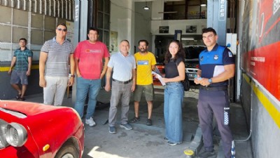 Küçük Sanayi Sitesinde Atık Yönetimine İlişkin Bilgilendirme Yapıldı