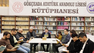 Gökçeada’da 'Okuyan Ada' Hareketi Başladı