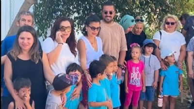 Çocuklar Hem Spor Yaptı Hem de Bozcaada’nın Tarihini Keşfetti