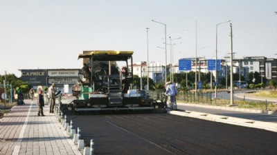 Lapseki GESTAŞ İskelesi Yolunda Asfalt Çalışmaları Tamamlandı