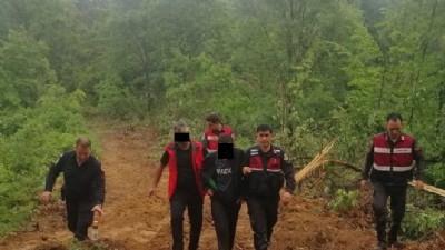 2 hektar ormanın yanmasına neden olan zanlı gözaltına alındı   