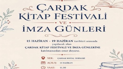 Çardak’ta Kitap Şöleni Başlıyor