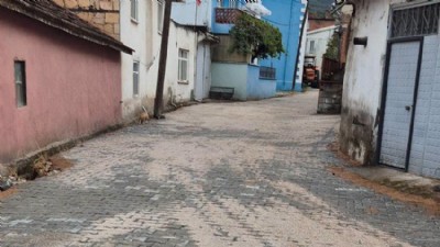 Çomaklı Köyü’nde Bin Metrekarelik Kilitli Parke Çalışması Tamamlandı